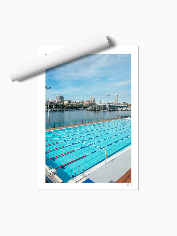 ABC pool 02 - Wall Art Print