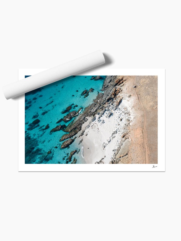 Coastal Texture 02 – South Australia Wall Art Print