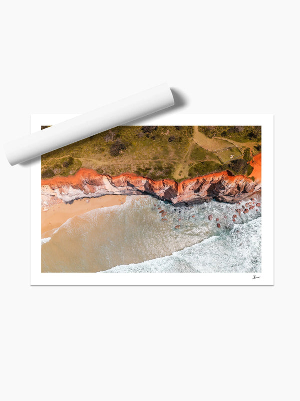 Red Cliff 03 - Wall Art Print