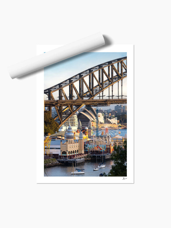 Luna Park 01 - Wall Art Print