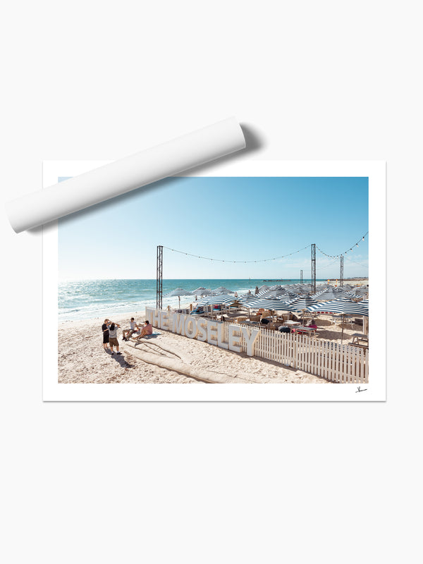 The Moseley Beach Club – Adelaide Wall Art Print