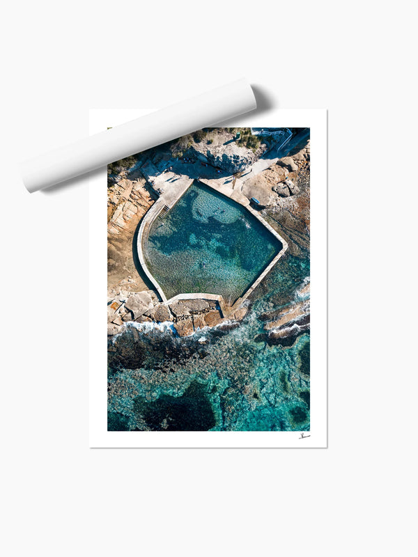 Malabar Rock Pool 01 - Wall Art Print