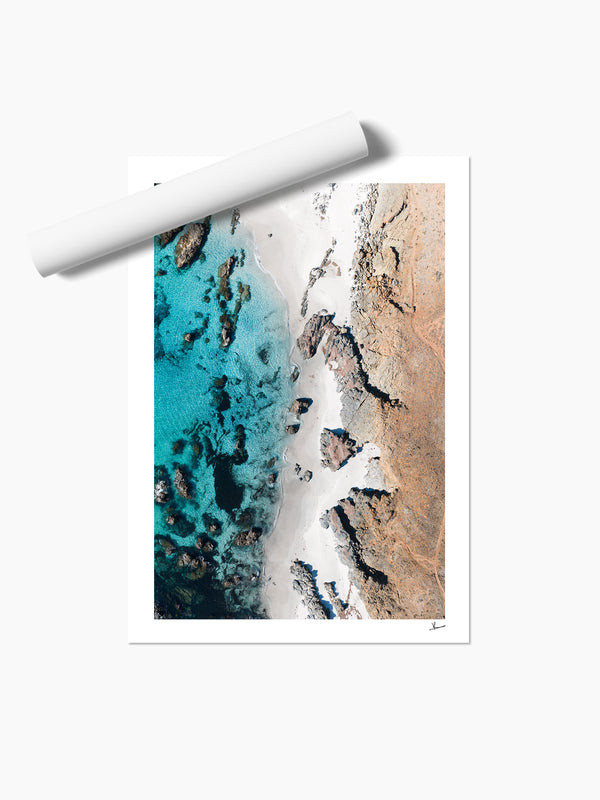 Coastal Texture 03 – South Australia Wall Art Print