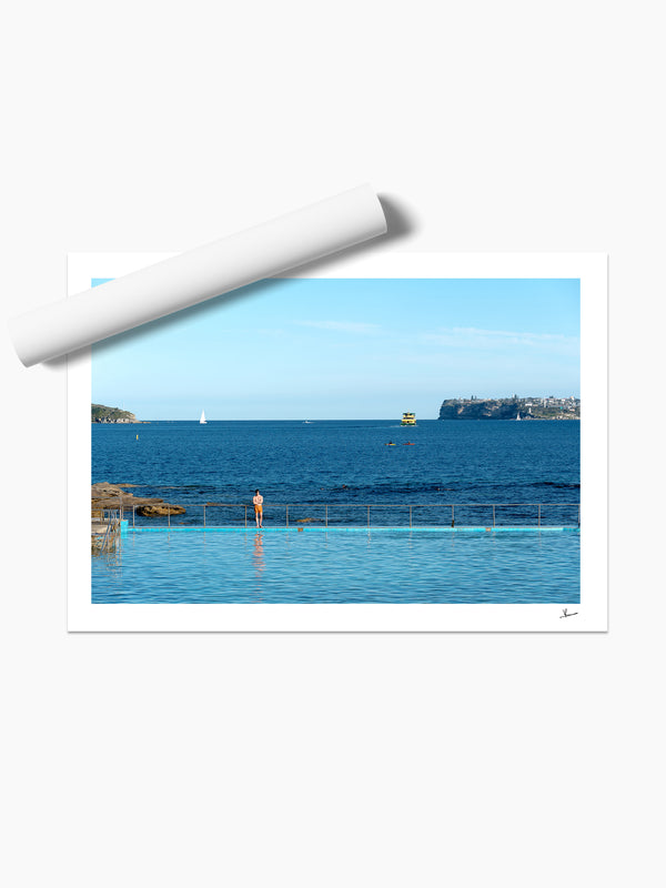 Fairlight Tidal Swimming Pool 02 - Wall Art Print