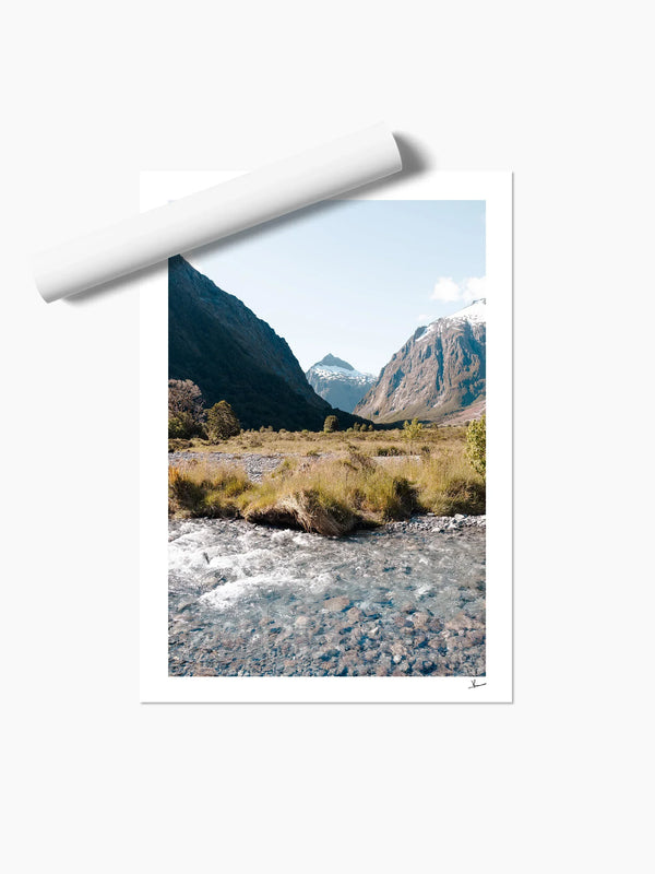Fiordland Valley 01 – New Zealand Wall Art Print