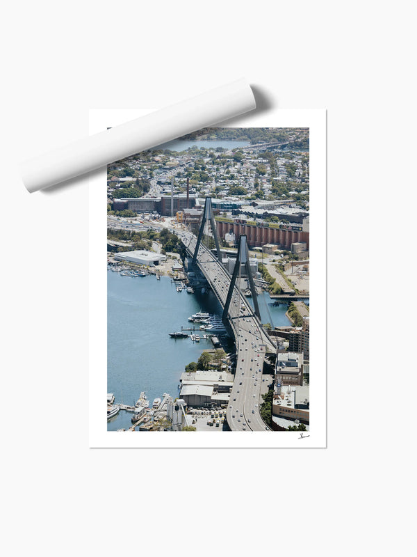 Anzac Bridge 01 - Wall Art Print