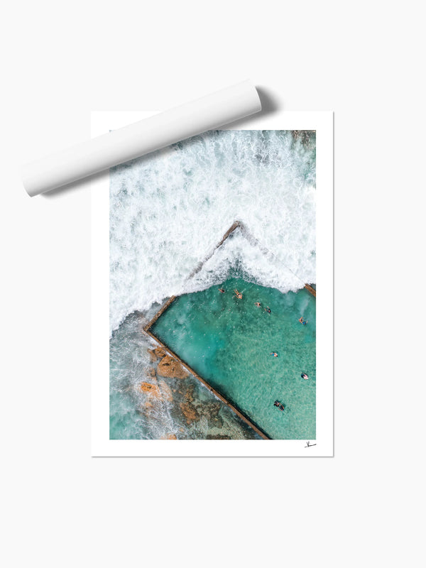 Cronulla pool 02 (northern bath) - Wall Art Print
