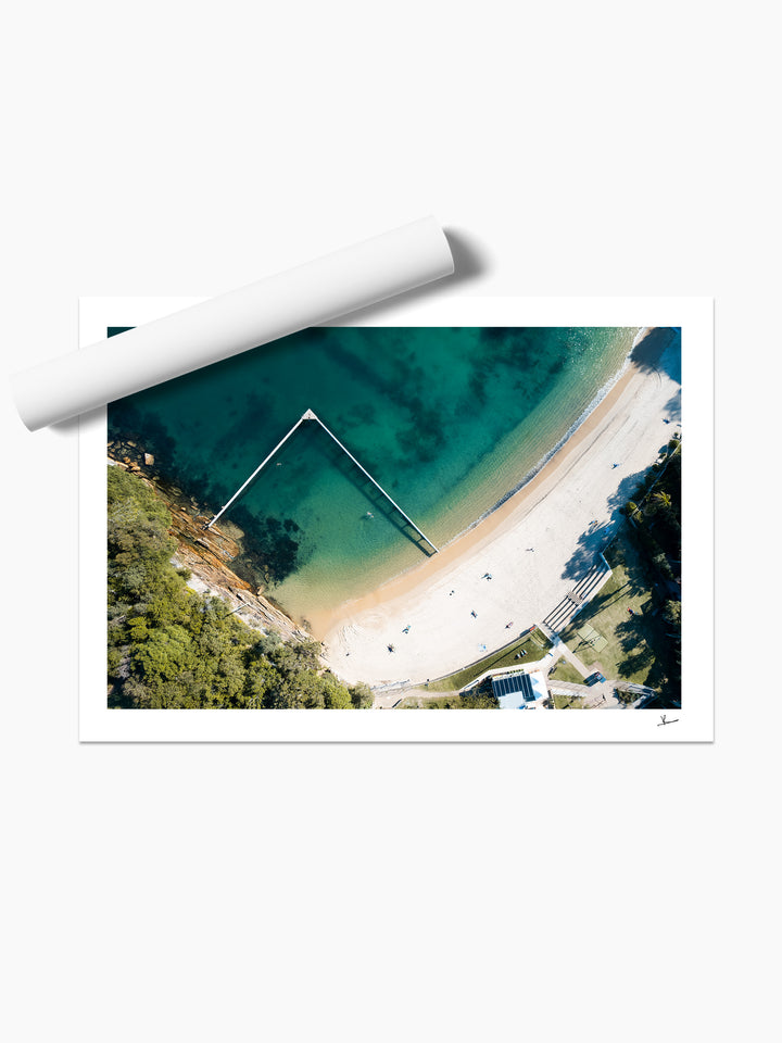 Little Manly Beach - Wall Art Print