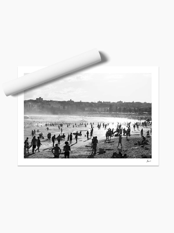 Bondi Beach 07 (B&W) - Wall Art Print