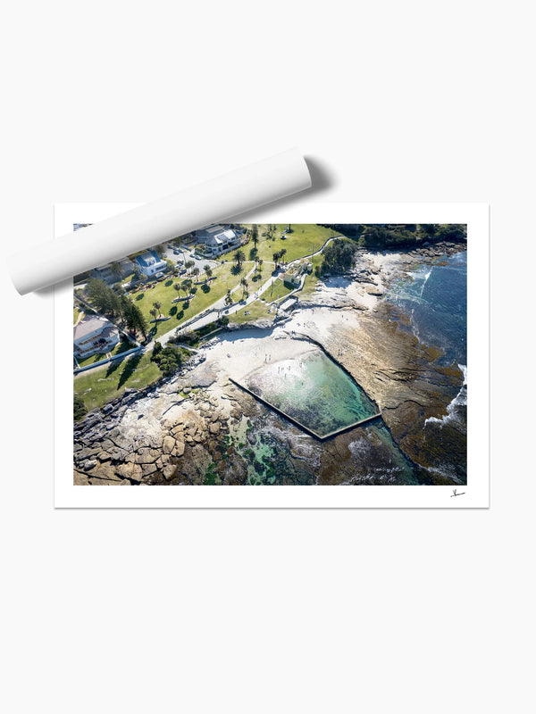 Cronulla - Oak Pool 03 - Wall Art Print