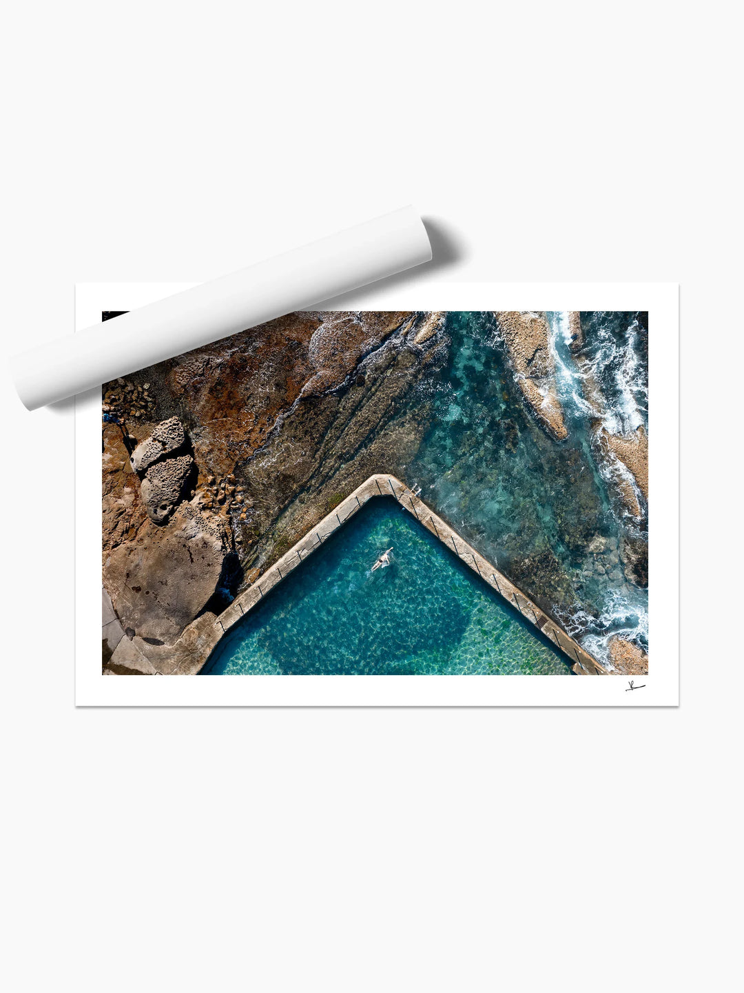 Malabar Rock Pool 02 - Wall Art Print