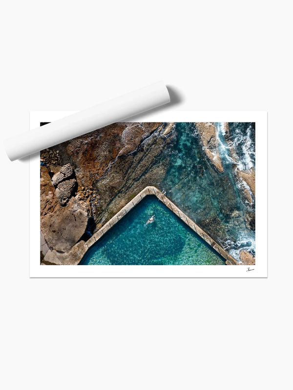 Malabar Rock Pool 02 - Wall Art Print