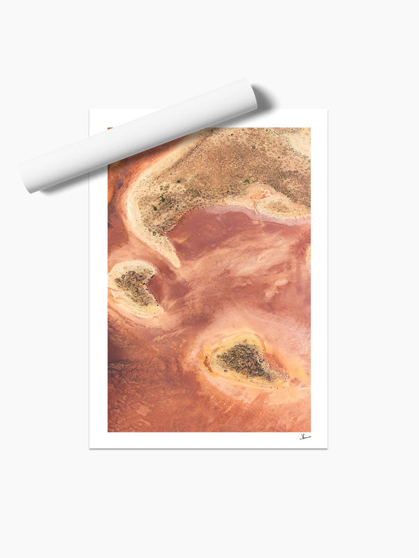 Salt Islands — unframed wall art print · Australia Unseen