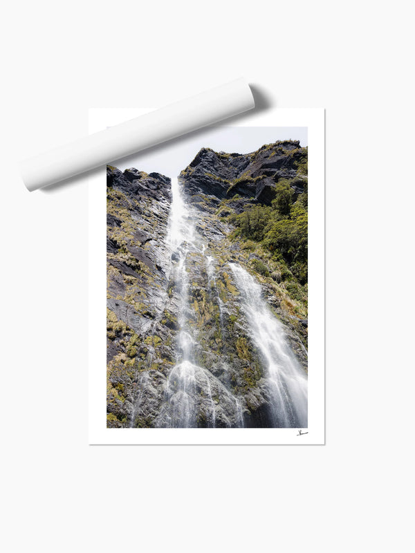 Earland Falls – New Zealand Wall Art Print