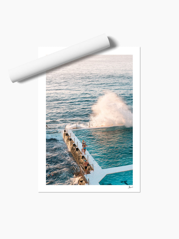 Bondi Icebergs Pool 09 - Bondi Beach Wall Art Print