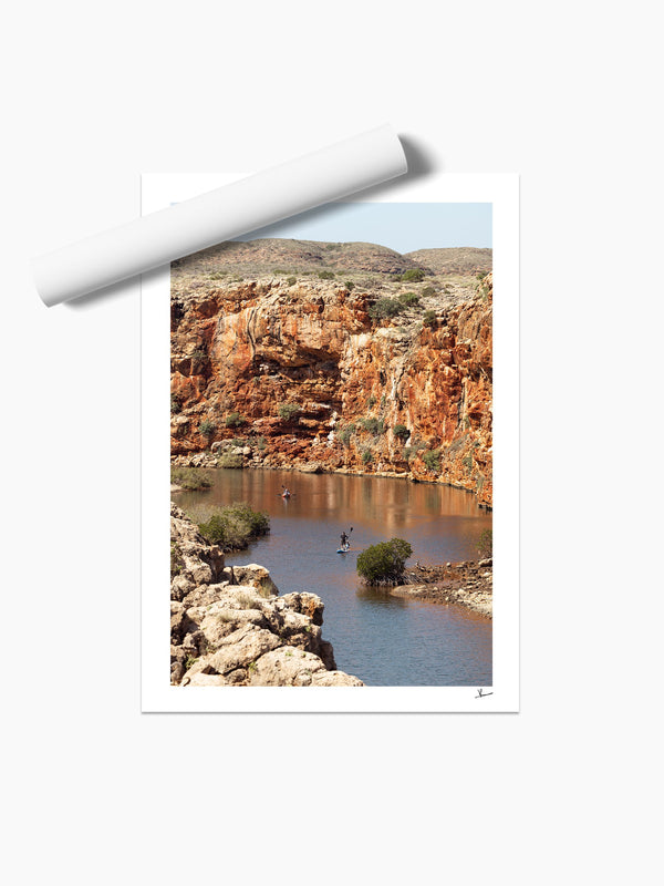 Yardie Creek — unframed wall art print · Australia Unseen