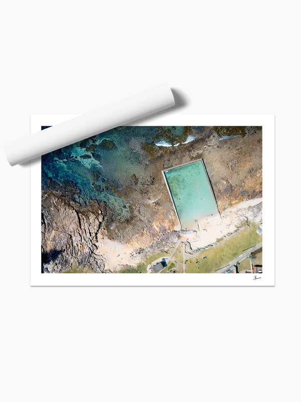Cronulla - Shelly Beach Pool 01 - Wall Art Print