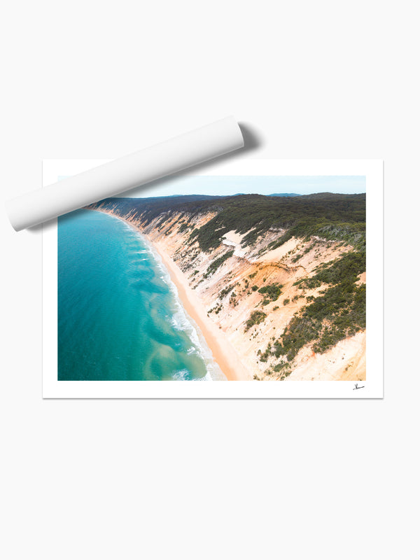 Rainbow Beach 01 – Cooloola Coast Wall Art Print