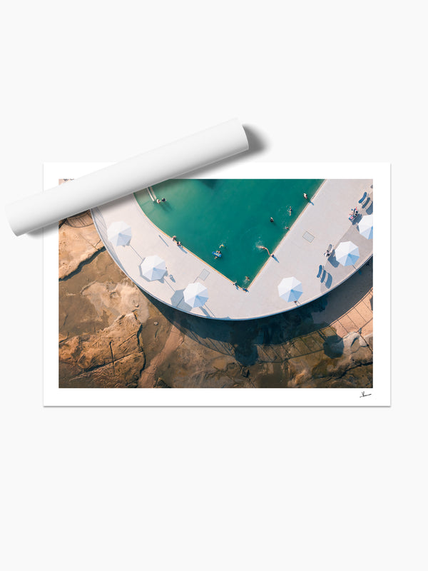 Kings Beach Pool 02 – Sunshine Coast Wall Art Print