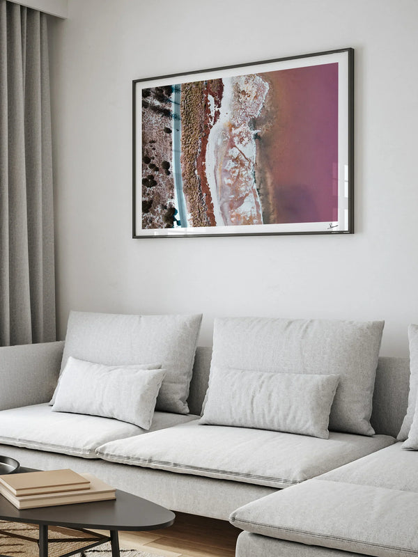 Salt Lake 01 - Wall Art Print