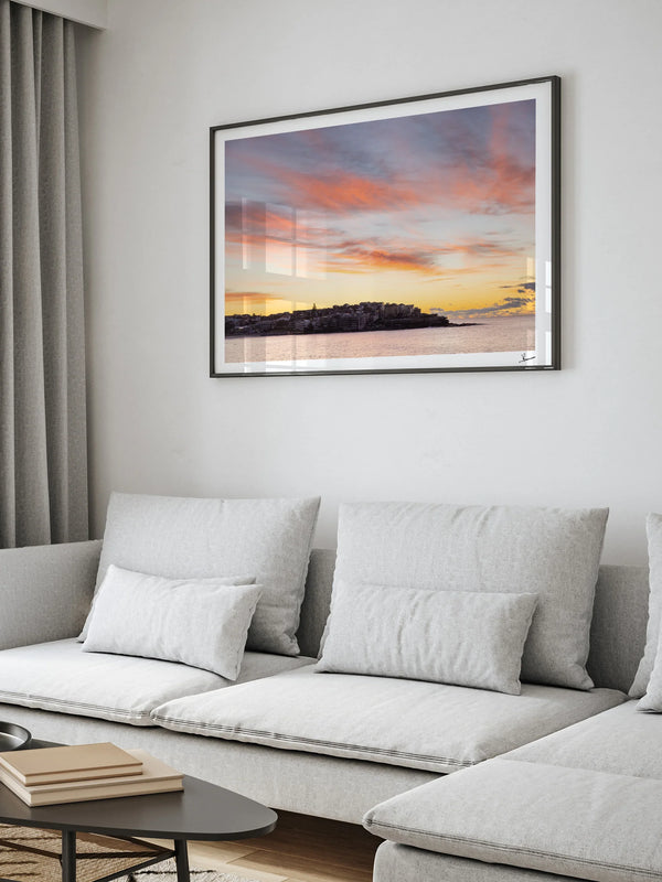 Painted Dawn - Bondi Wall Art Print