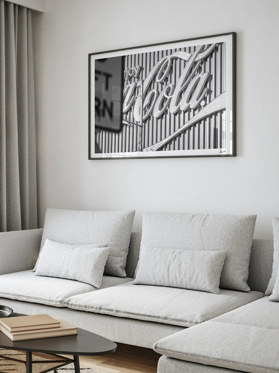 Coke Sign 02 - Wall Art Print