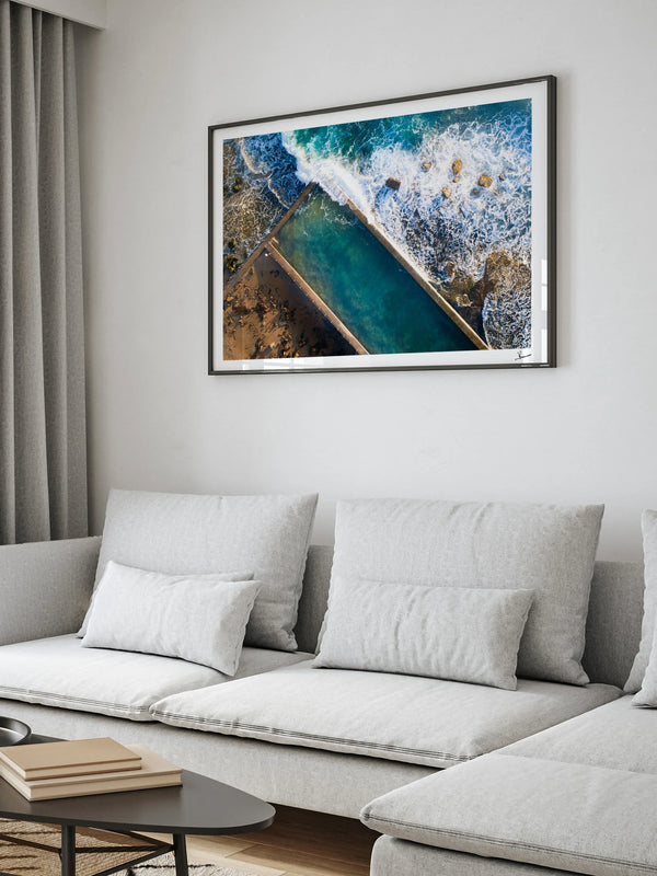 Newport Rockpool 01 - Wall Art Print