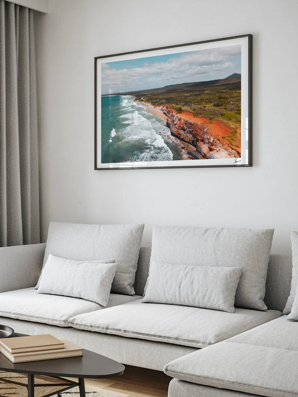 Red Cliff 01 - Wall Art Print