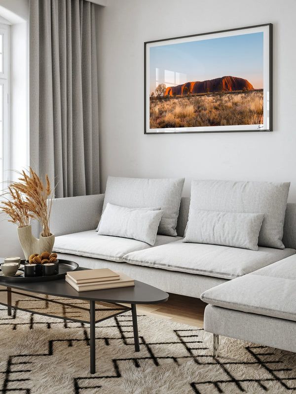 Uluru Sunrise 01 - Australian Wall Art Print