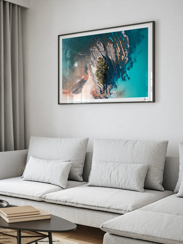 Hedgehog Island 01 (Seal Rocks) - Wall Art Print