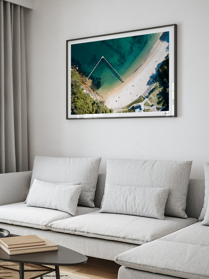 Little Manly Beach - Wall Art Print