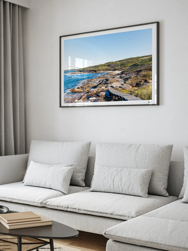 Cruwee Cove Beach 01 - Wall Art Print