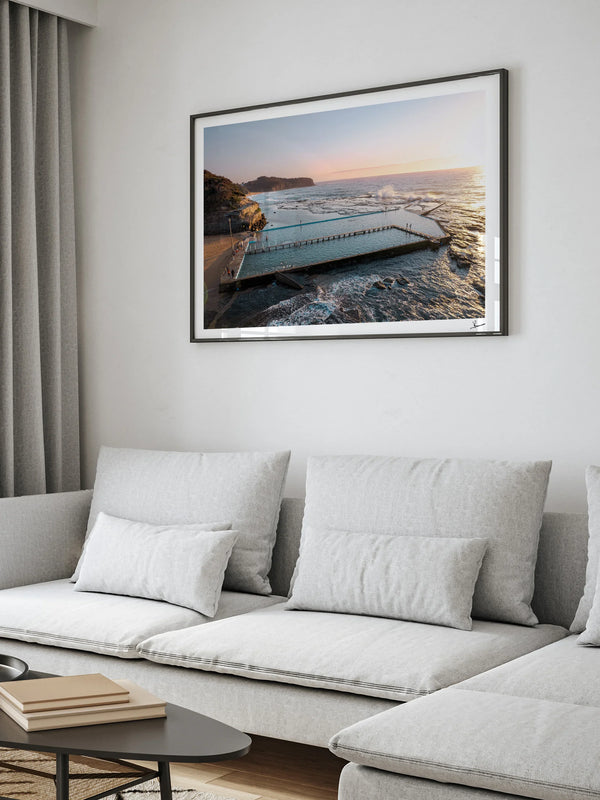 North Narrabeen Rock Pool 04 - Wall Art Print