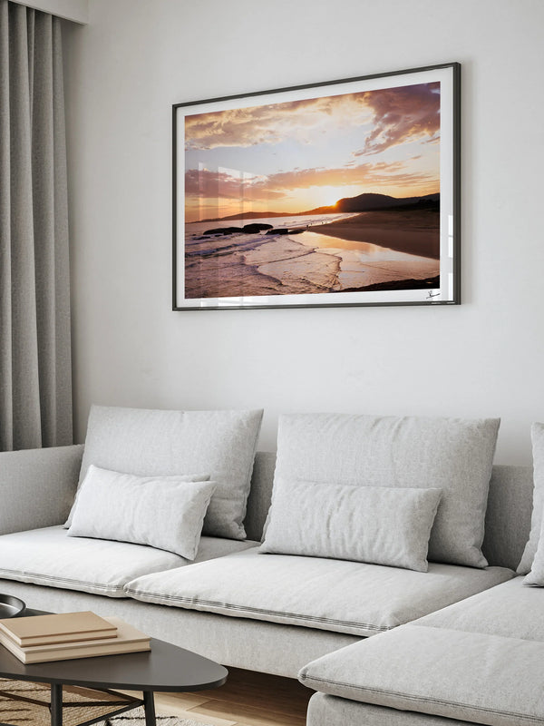 Trial Bay Front Beach Sunrise 01 (South West Rocks) - Wall Art Print