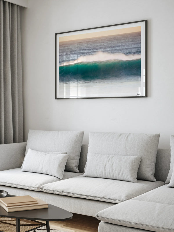 Morning Perfection – Ocean Wave Wall Art Print