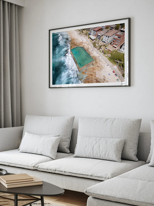 Cronulla pool 05 (southern bath) - Wall Art Print