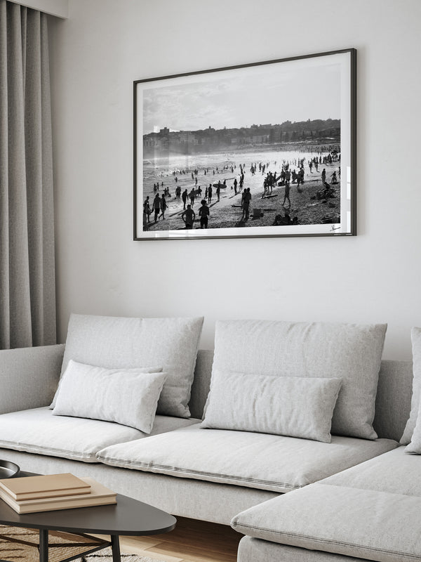 Bondi Beach 07 (B&W) - Wall Art Print
