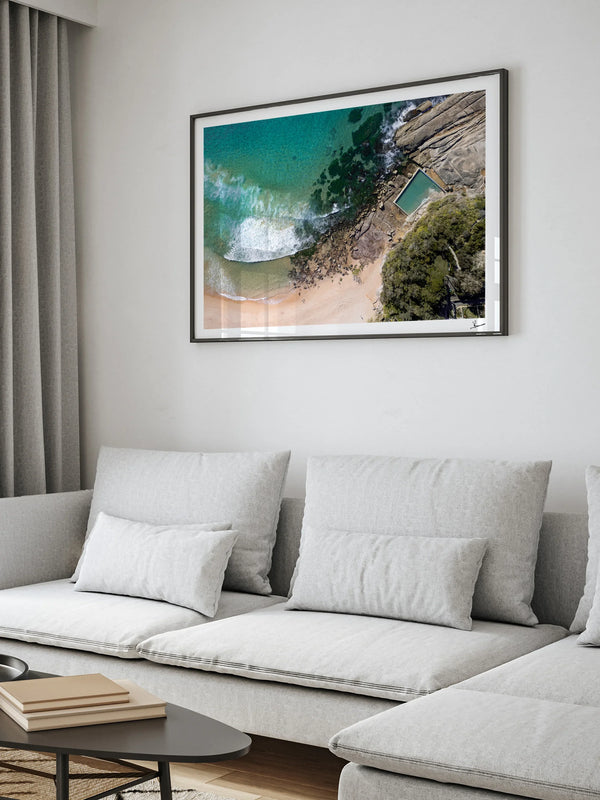 Whale Beach Rock Pool 01 - Wall Art Print
