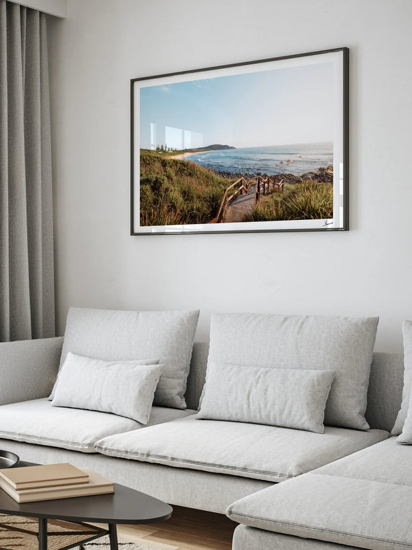 Boomerang Beach 01 - Wall Art Print