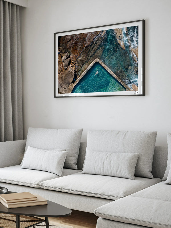 Malabar Rock Pool 02 - Wall Art Print