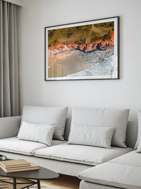 Red Cliff 03 - Wall Art Print