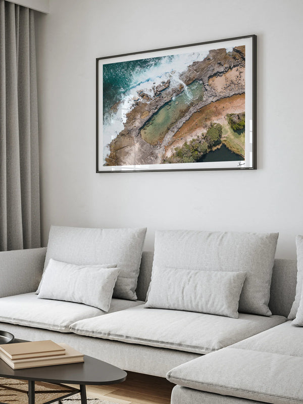 Angourie Rock Pool 02 - Wall Art Print