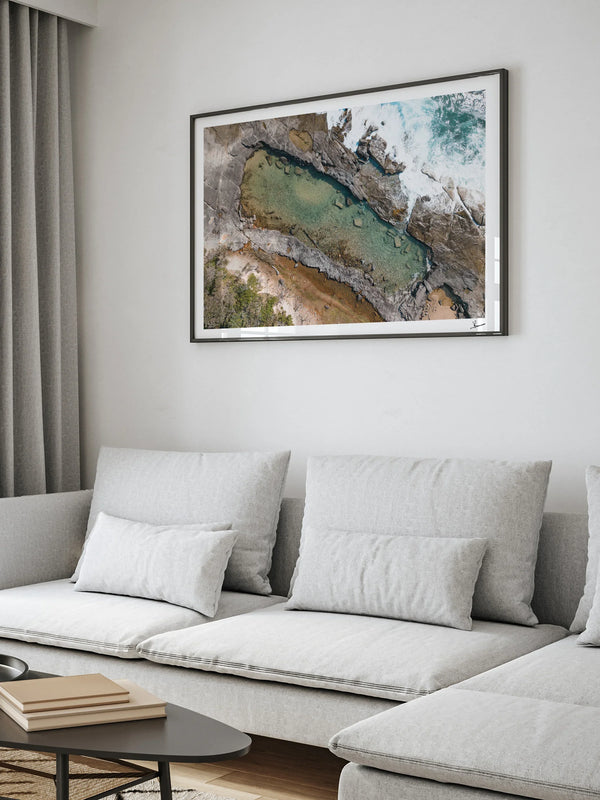 Angourie Rock Pool 01 - Wall Art Print
