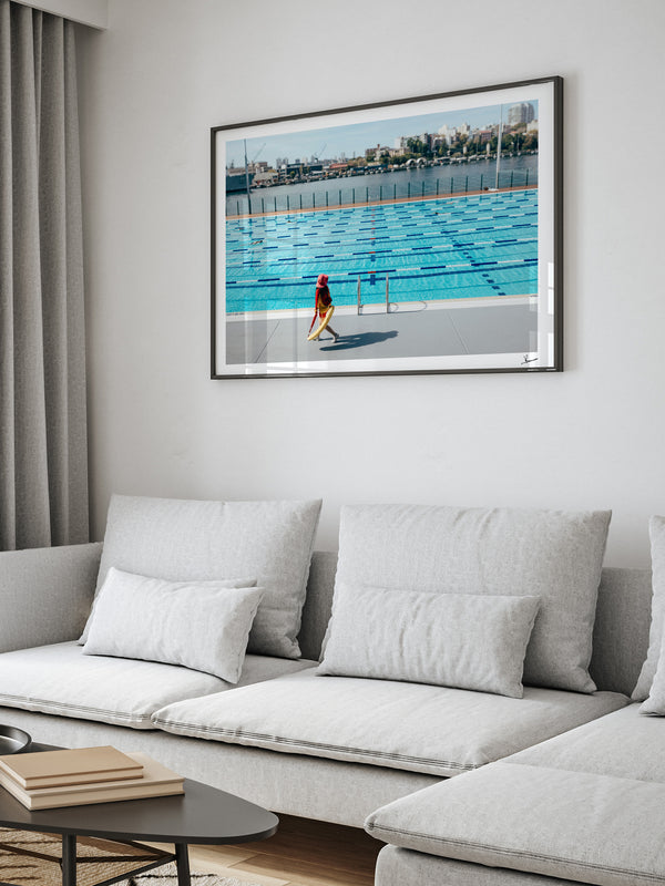 ABC pool 01 - Wall Art Print