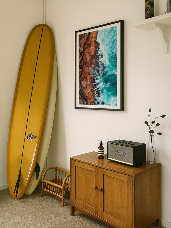 Salty Rock 01 - Wall Art Print