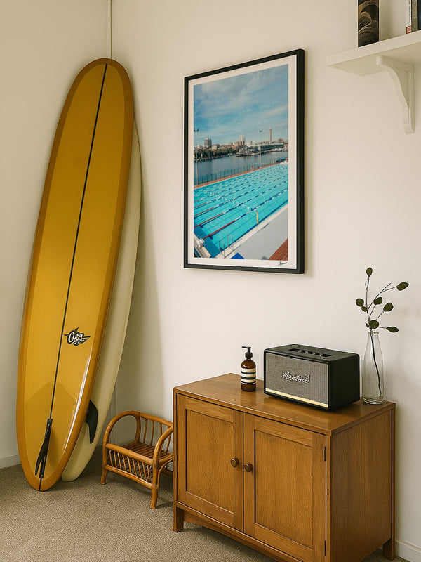 ABC pool 02 - Wall Art Print