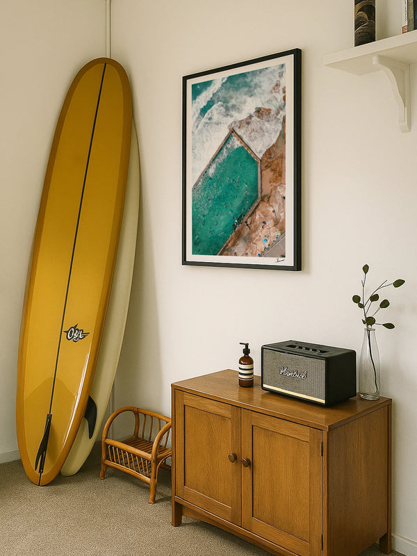 Cronulla pool 04 (southern bath) - Wall Art Print