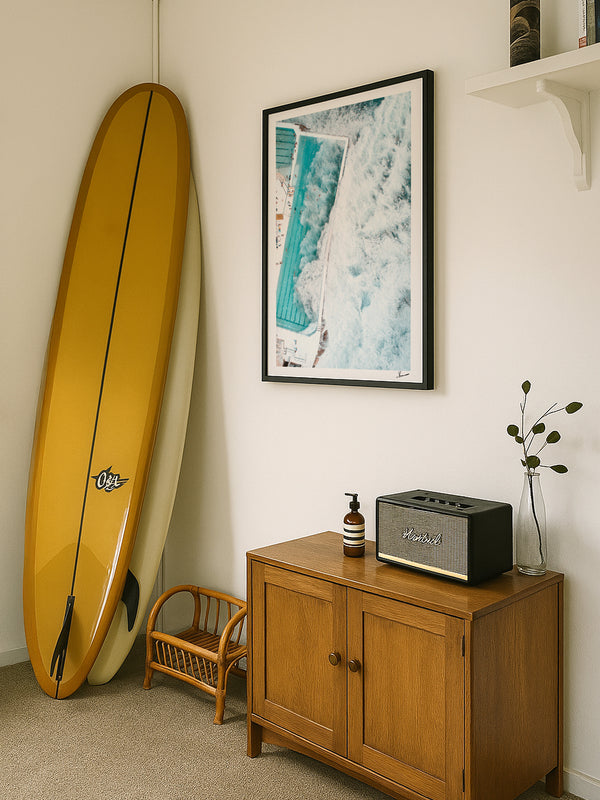 Bondi Icebergs Wipe Out 05 - Wall Art Print