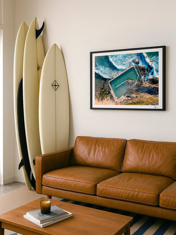 South Curl Curl Pool 01 - Wall Art Print