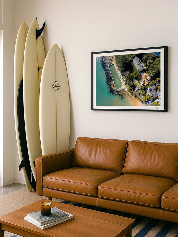 Palm Beach Rock Pool 01 - Wall Art Print